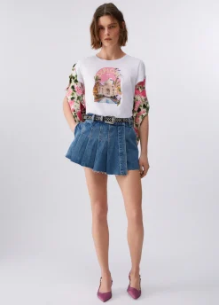 T-shirt con stampa