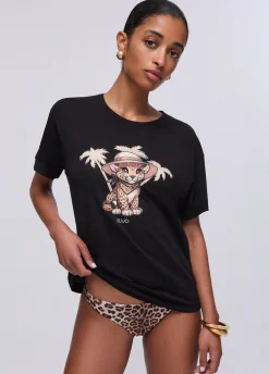 T-shirt con stampa