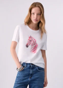 T-shirt con stampa