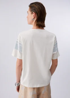 T-shirt con strass