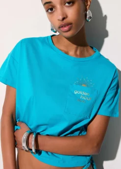 T-shirt con tasca