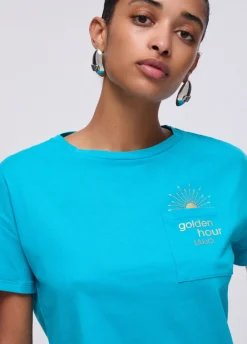 T-shirt con tasca