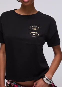 T-shirt con tasca