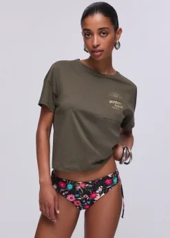 T-shirt con tasca