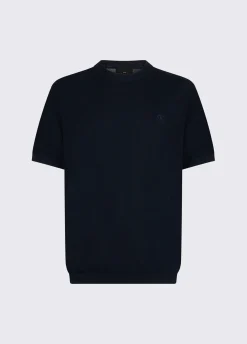 T-shirt in crêpe di cotone