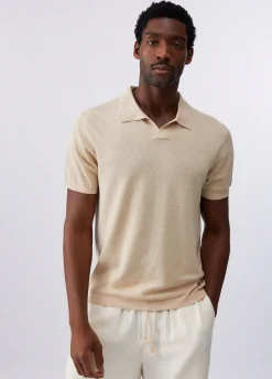 T-shirt in lino e cotone