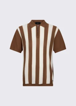 T-shirt in maglia a righe