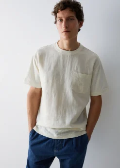 T-shirt 100% lino