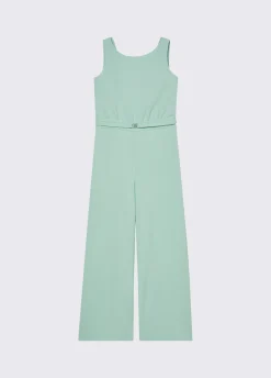 Tuta elegante con cintura