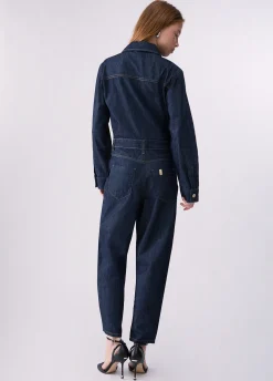Tuta lunga in denim
